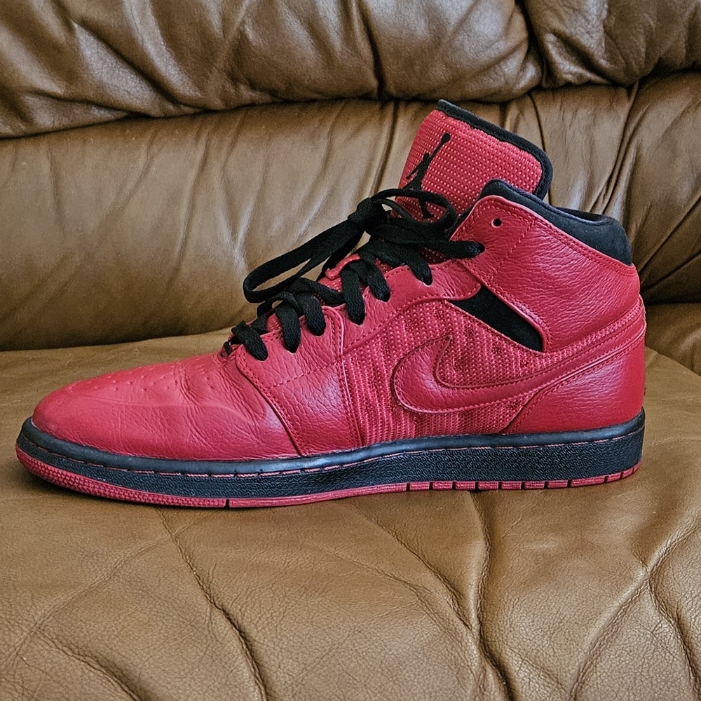Men's Nike Air Jordan 1 High Retro OG 97 TXT Gym Red Size 11.5 - Picture 12 of 14